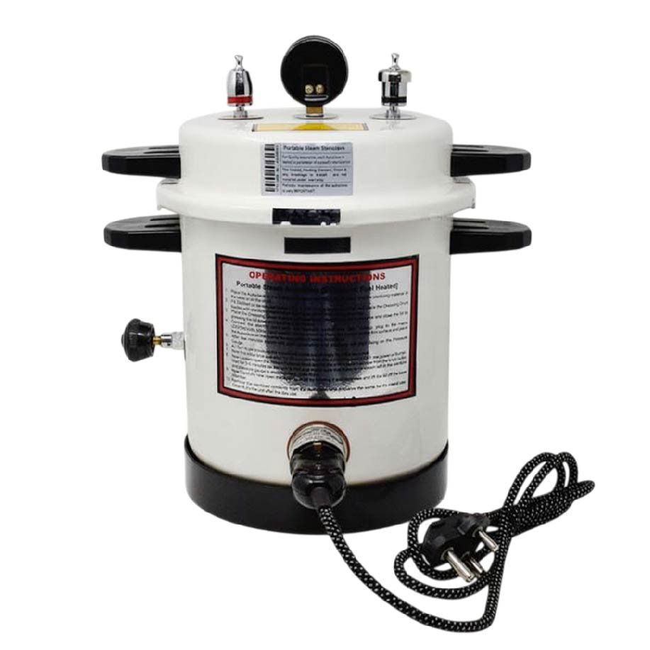 Autoclave (13 litres) Electric, Pressure Cooker Type, Epoxy Finish - Image 2